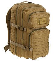 Тактичний рюкзак Койот MIL-TEC 36 л, Рюкзак для військових, Міцний рюкзак, Армійський рюкзак COSMI
