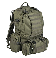 Тактичний рюкзак Олива MIL-TEC 36 л, Рюкзак для військових, Міцний рюкзак, Армійський рюкзак DAYZ