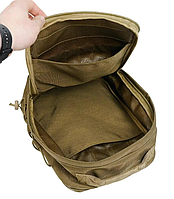 Штурмовой рюкзак 10 л Cordura Койот, Армейский тактический рюкзак для военных COSMI