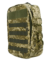 Штурмовой рюкзак быстросъемный 10 л Cordura Пиксель, Армейский тактический рюкзак для военных DAYZ