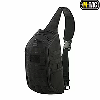 Однолямочный рюкзак Armadillo M-Tac Черный, тактический рюкзак, армейский рюкзак DAYZ