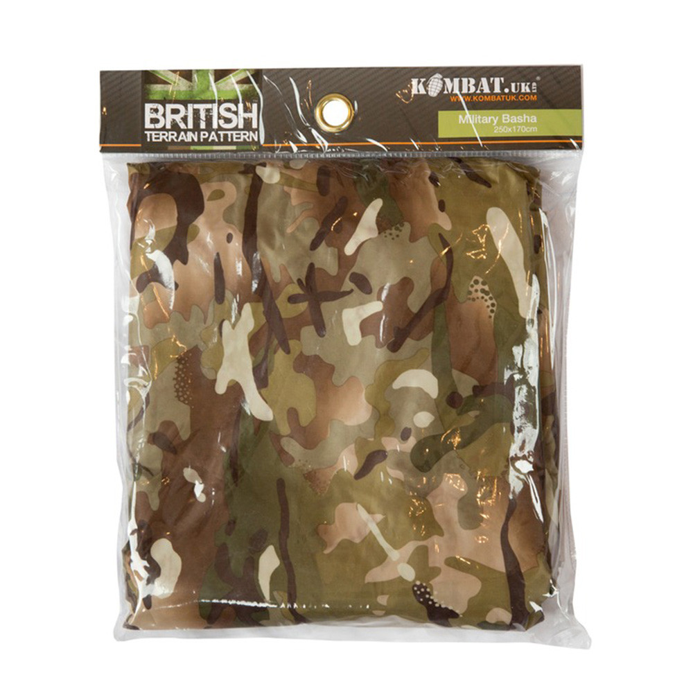 Брезент Basha KOMBAT UK 230 x 170 BTP Multicam
