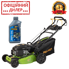 Газонокосарка бензинова Procraft PLM505ES (25-70 мм, 51 см, 62 л) + Олія 4Т 1 л