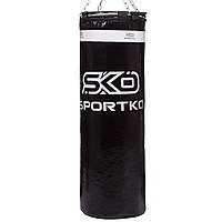 Мешок боксерский Цилиндр с кольцом Классик SPORTKO MP-4 цвет черный pm