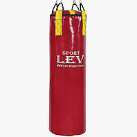 Мешок боксерский Цилиндр Тент LEV LV-2801 цвет красный pm