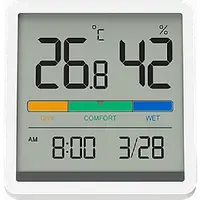 Термометр-гигрометр Miiiw Temperature Humidity Clock (NK5253)