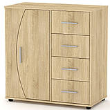 Комод 4-1-1 Ательє світлий Компаніт (88х45х91 см), фото 6