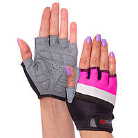 Перчатки для фитнеса и тренировок женские Zelart BC-3786 размер S ar