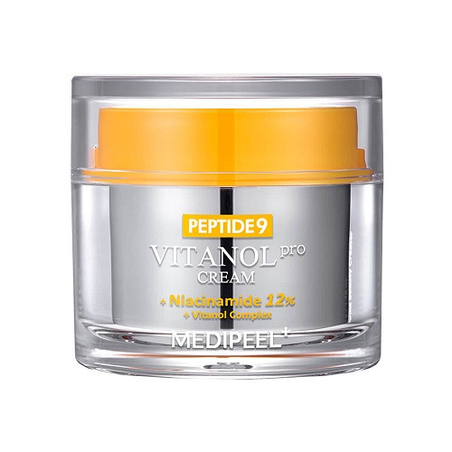 Ліфтинг-крем з пептидами та 12% ніацинаміду для рівного тону Medi-Peel Peptide 9 Vitanol PRO Cream 50 мл
