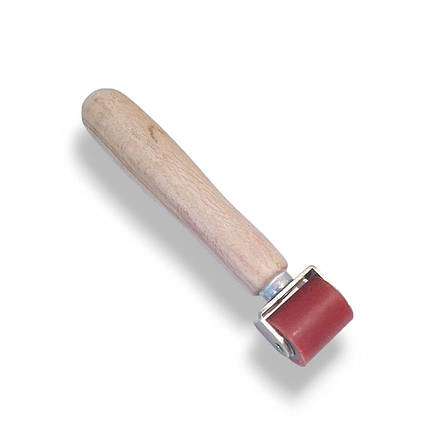 Поліуретановий прикаточний ролик з кріпленням з двох сторін (ширина - 32 мм, діаметр - 25 мм), фото 1