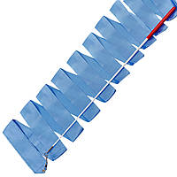 Лента для художественной гимнастики с палочкой Lingo C-3248 цвет голубой ar