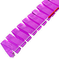 Лента для художественной гимнастики с палочкой Lingo C-3248 цвет фиолетовый ar