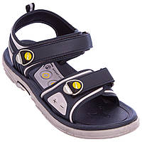 Босоніжки сандалі підліткові KITO ASD-Z0516-D.GREY розмір 40 колір темно-сірий pm