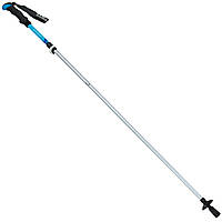 Палка треккинговая для скандинавской ходьбы с металлическим тросом RAICO Zelart TY-0467 цвет голубой ar