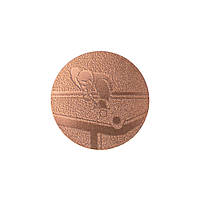 Жетон-наклейка 25мм Zelart Бильярд 25-0021 цвет бронзовый pm
