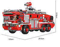 Конструктор пожарная машина ХingВao 03030, 720 деталь