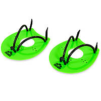 Лопатки для плавания гребные ARENA ELITE AR95250 размер M цвет зеленый pm