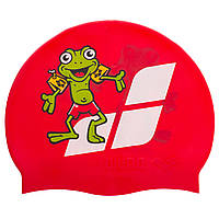 Шапочка для плавання дитяча ARENA MULTI JUNIOR CAP 06 AR-91233-20 колір червоний pm
