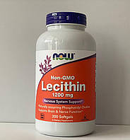 NOW Foods Соевый лецитин Lecithin 1200мг, 200 капсул