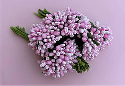 Тичинки рожеві – реалістичне та чудове доповнення до шикарних букетів з мильних квітів