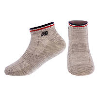Шкарпетки спортивні дитячі укорочені NB BC-6943 розмір m-7-9 років колір сірий