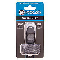 Свисток судейский пластиковый SHARX SAFETY FOX40-SHARX-SAF цвет черный ar