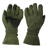 Перчатки тактические Сенсорные Олива SoftShell (XL), полнопалые перчатки для военных COSMI