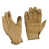 Перчатки тактические M-Tac A30 (S) Койот, прочные перчатки для военных COSMI