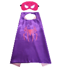 Комплект карнавальний фіолетовий Спайдермен (накидка + маска)