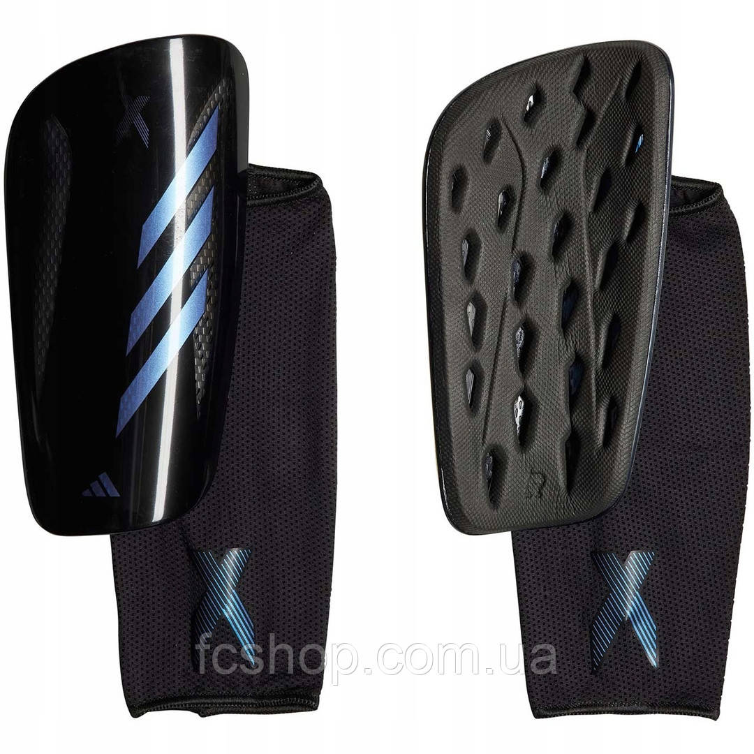 Футбольні щитки adidas X Crazyfast League IA0843, Чорний, Розмір (EU) — L