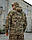 Куртка Вітровка Патрол на сітці Хижак піксель G-0822, фото 9