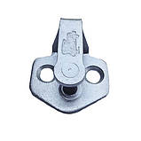 Скоба петля-зачіп замку задньої двері верхня ліва Ford Transit 2.2 / 2.4 / 3.2 TDCI / дизель, Форд Транзит 2000-2013, YC15V44163AE, фото 4