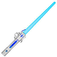 Световой меч RGB телескопический Type-C Серебристый