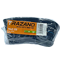 Trazano камера 14х2.125 54-254 вентил Sсhrader (AV) 33 мм(33232)