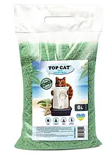 Наповнювач Top Cat Tofu Морська свіжість соєвий тофу 6 л для котячого туалету