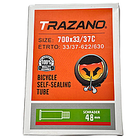 Trazano камера 700х33/37С 33/37-622/630 Schrader (AV) 48мм с антипрокольной жидкостью(27700)