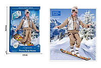 Кукла лыжница ARDANA Family series (с аксессуарами, подвижные конечности) A 806 B