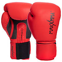 Перчатки боксерские MAXXMMA GB01S размер 12 унции цвет красный ar