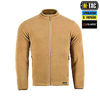 Флисовая кофта тактическая M-TAC NORD FLEECE COYOTE демисезон мужская