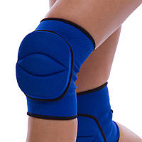 Наколінник для волейболу Zelart BC-7102 розмір S колір синій pm