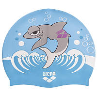 Шапочка для плавания детская ARENA AWT MULTI AR91925-20 цвет голубой-синий pm