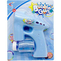 Пистолет с мыльными пузырями, голубой Toys Shop