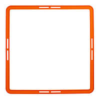 Тренувальна підлогова сітка квадратна HEXAGON Agility Grid Zelart C-1411 колір жовтогарячий pm