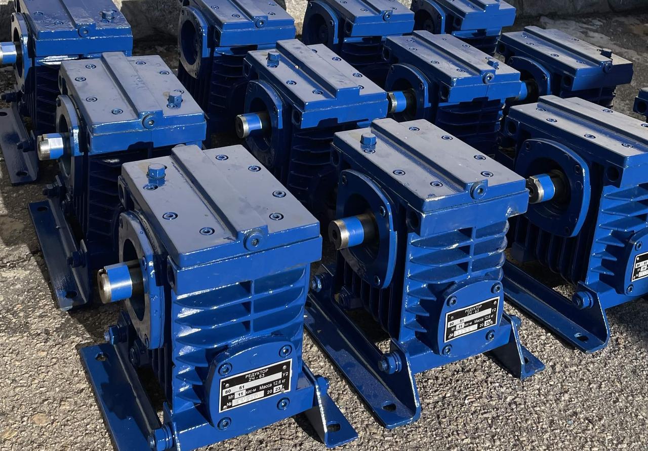 Редуктор Ч-100-16 черв'ячний одноступінчатий, фото 1