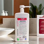 Рідке антимікробне мило для миття рук і тіла Санісофт  1 л для лікарень і медичних установ, фото 2