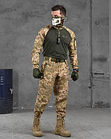 Летний тактический костюм 5.11 пиксель, Мужская военная форма ВСУ, Армейский полевой костюм штаны и убакс