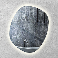 Зеркало с LED подсветкой для ванной модель №4