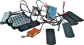 Стробоскоп светодиодный с дистанционным управлением 4 шт. СВЕТОДИОД КРАСНЫЙ-СИНИЙ НОВЫЙ