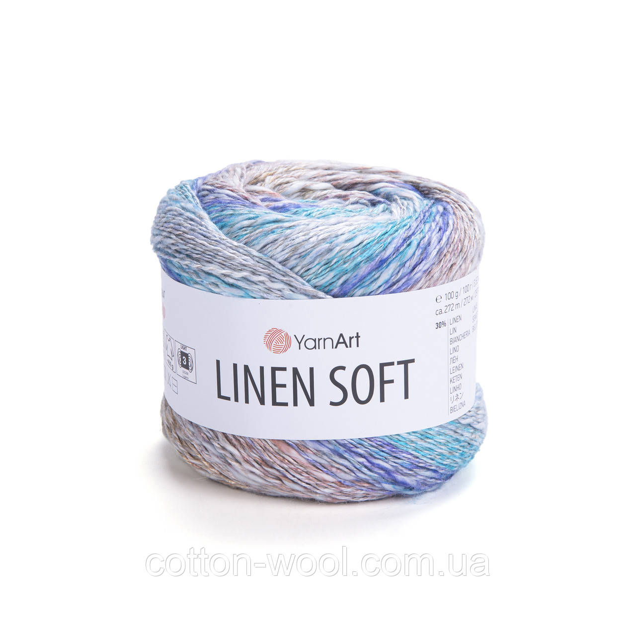 Yarnart Linen Soft (Лінен софт) 7402