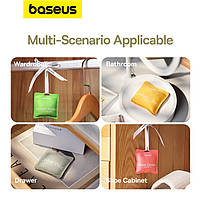 Ароматизатор Baseus Margaret Series Car Air Freshener Pomelo Coast Custard Yellown, фото 11